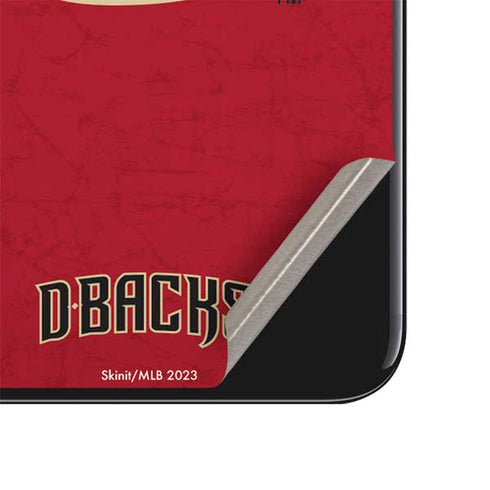 MLB Arizona Diamondbacks - Secondary Solid Distressed iPhone SE (2nd & 3rd Gen) Skin