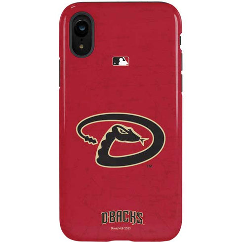 MLB Arizona Diamondbacks - Secondary Solid Distressed iPhone XR Pro Case