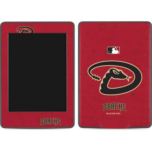 MLB Arizona Diamondbacks - Secondary Solid Distressed Amazon Kindle Skin