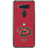 MLB Arizona Diamondbacks - Secondary Solid Distressed LG K51/Q51 Clear Case
