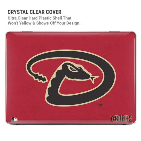 MLB Arizona Diamondbacks - Secondary Solid Distressed MacBook Pro 16in (2019-20) Case plus Skin
