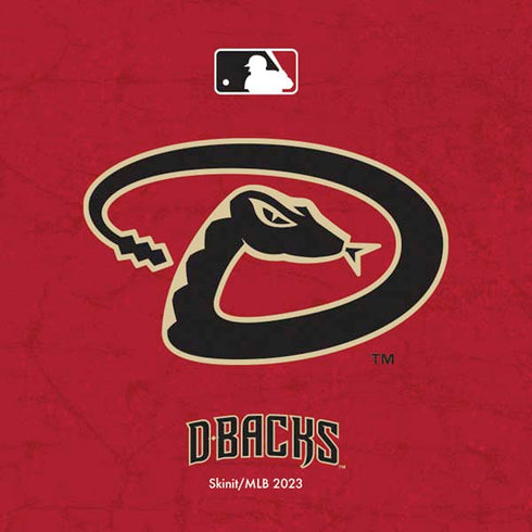 MLB Arizona Diamondbacks - Secondary Solid Distressed Moto E5 Play Skin