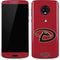 MLB Arizona Diamondbacks - Secondary Solid Distressed Moto G6 Skin