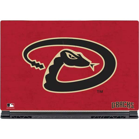 MLB Arizona Diamondbacks - Secondary Solid Distressed MSI GS65 Stealth Laptop Skin
