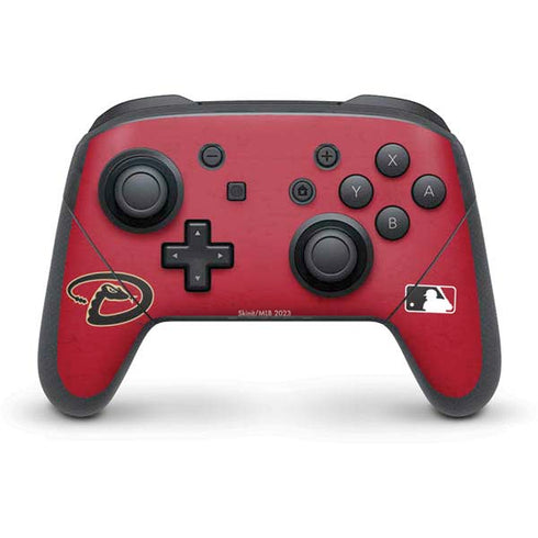 MLB Arizona Diamondbacks - Secondary Solid Distressed Nintendo Switch Pro Controller Skin