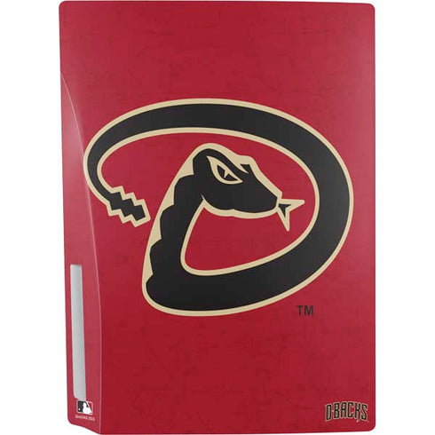 MLB Arizona Diamondbacks - Secondary Solid Distressed PS5 Bundle Skin