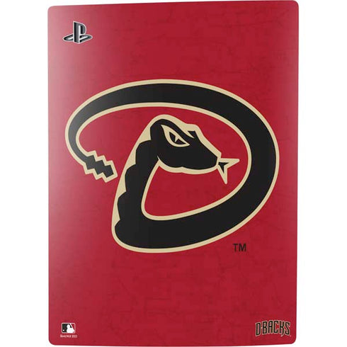 MLB Arizona Diamondbacks - Secondary Solid Distressed PS5 Digital Edition Console Skin