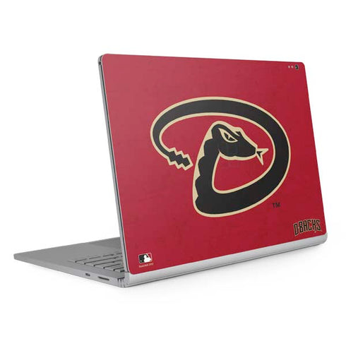 MLB Arizona Diamondbacks - Secondary Solid Distressed Surface Book 2 13.5in Skin