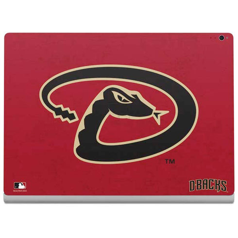 MLB Arizona Diamondbacks - Secondary Solid Distressed Surface Book 2 15in Skin