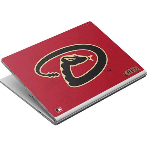 MLB Arizona Diamondbacks - Secondary Solid Distressed Surface Book Skin