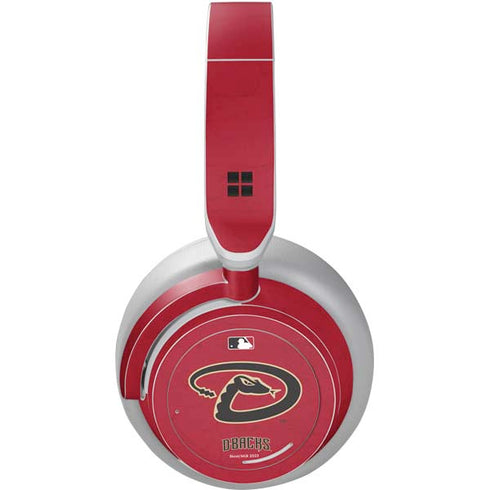MLB Arizona Diamondbacks - Secondary Solid Distressed Surface Headphones Skin