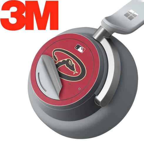 MLB Arizona Diamondbacks - Secondary Solid Distressed Surface Headphones Skin