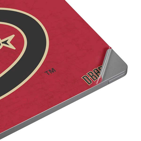 MLB Arizona Diamondbacks - Secondary Solid Distressed Surface Laptop 4 15in Skin