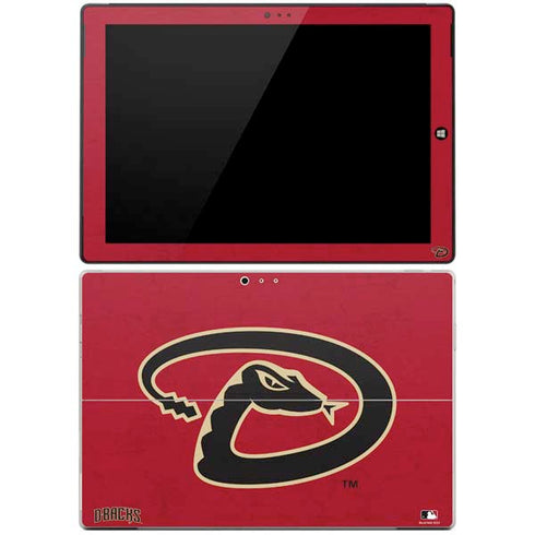 MLB Arizona Diamondbacks - Secondary Solid Distressed Surface Pro 3 Skin