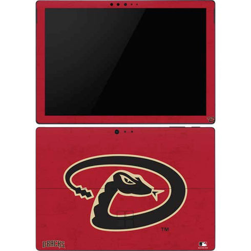 MLB Arizona Diamondbacks - Secondary Solid Distressed Surface Pro 6 Skin