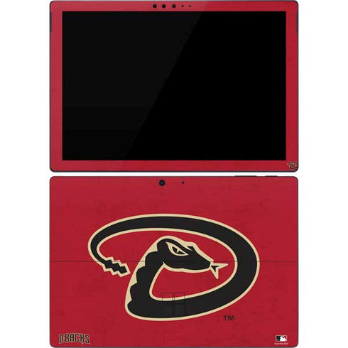 MLB Arizona Diamondbacks - Secondary Solid Distressed Surface Pro 7 Skin