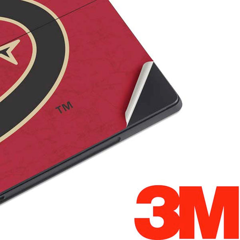 MLB Arizona Diamondbacks - Secondary Solid Distressed Surface Pro 7 Skin