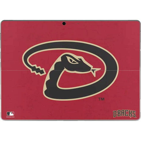 MLB Arizona Diamondbacks - Secondary Solid Distressed Surface Pro 9 Skin
