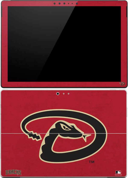 MLB Arizona Diamondbacks - Secondary Solid Distressed Surface Pro (2017) Skin