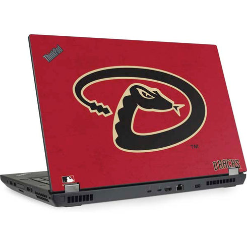 MLB Arizona Diamondbacks - Secondary Solid Distressed Lenovo ThinkPad Skin