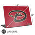 MLB Arizona Diamondbacks - Secondary Solid Distressed Universal Laptop 14in (11.4 x 8.2in) Skin