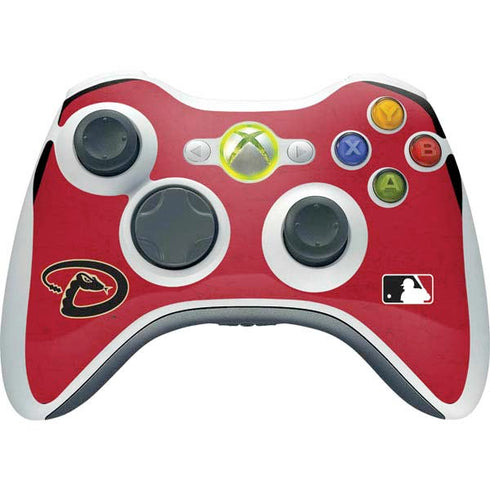 MLB Arizona Diamondbacks - Secondary Solid Distressed Xbox 360 Wireless Controller Skin