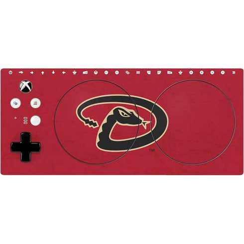 MLB Arizona Diamondbacks - Secondary Solid Distressed Xbox Adaptive Controller Skin