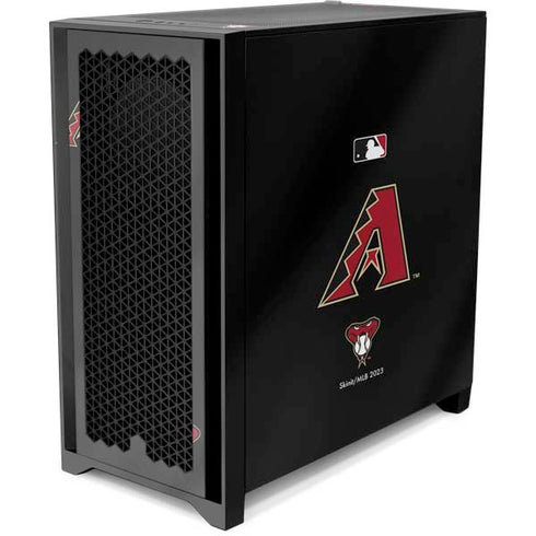 MLB Arizona Diamondbacks Alternate/Away Jersey Corsair 4000D Tempered Glass Mid-Tower ATX Case Skin
