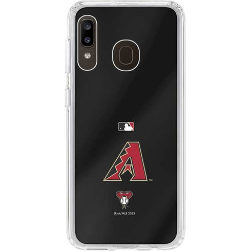 MLB Arizona Diamondbacks Alternate/Away Jersey Galaxy A20 Clear Case