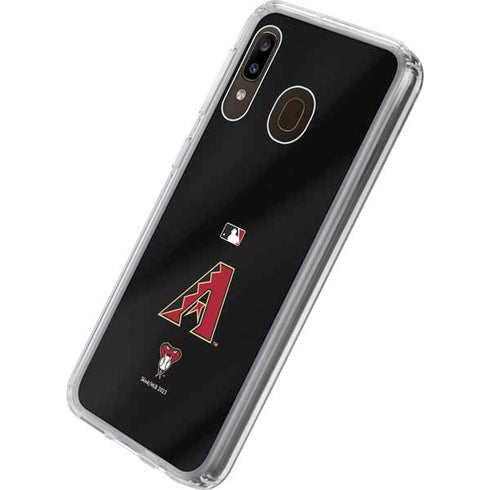 MLB Arizona Diamondbacks Alternate/Away Jersey Galaxy A20 Clear Case
