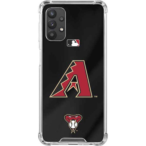 MLB Arizona Diamondbacks Alternate/Away Jersey Galaxy A32 5G Clear Case