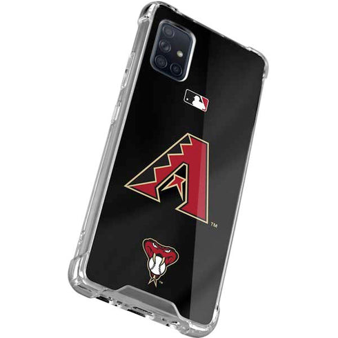 MLB Arizona Diamondbacks Alternate/Away Jersey Galaxy A71 5G Clear Case