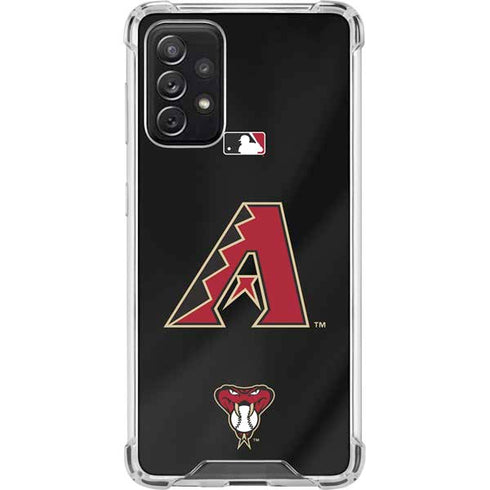 MLB Arizona Diamondbacks Alternate/Away Jersey Galaxy A72 5G Clear Case