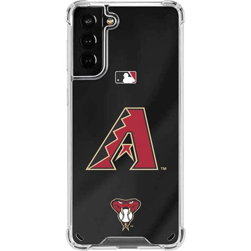 MLB Arizona Diamondbacks Alternate/Away Jersey Galaxy S21 Plus 5G Clear Case