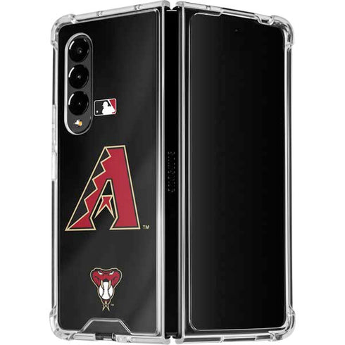 MLB Arizona Diamondbacks Alternate/Away Jersey Galaxy Z Fold4 5G Clear Case