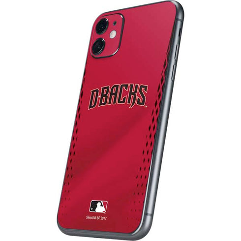 MLB Arizona Diamondbacks Alternate/Away Jersey iPhone 11 Skin