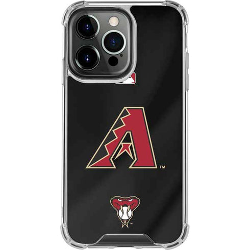 MLB Arizona Diamondbacks Alternate/Away Jersey iPhone 14 Pro Clear Case