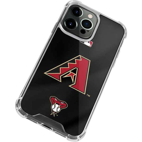 MLB Arizona Diamondbacks Alternate/Away Jersey iPhone 14 Pro Clear Case