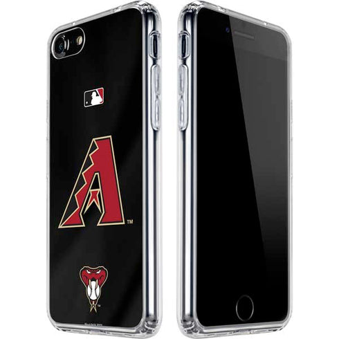 MLB Arizona Diamondbacks Alternate/Away Jersey iPhone SE (2nd & 3rd Gen) Clear Case
