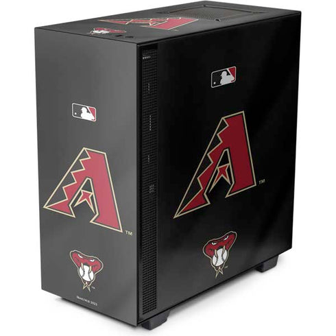 MLB Arizona Diamondbacks Alternate/Away Jersey NZXT H510 Compact ATX Mid-Tower Case Skin