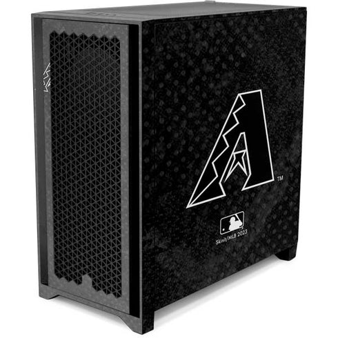 MLB Arizona Diamondbacks Dark Wash Corsair 4000D Tempered Glass Mid-Tower ATX Case Skin