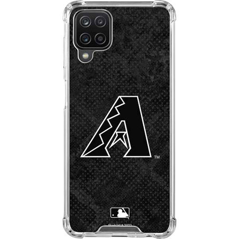 MLB Arizona Diamondbacks Dark Wash Galaxy A12 Clear Case