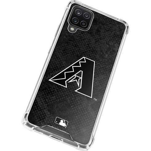 MLB Arizona Diamondbacks Dark Wash Galaxy A12 Clear Case