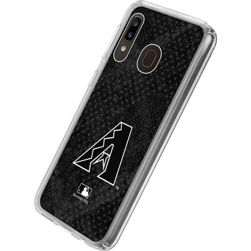 MLB Arizona Diamondbacks Dark Wash Galaxy A20 Clear Case