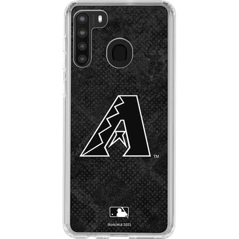 MLB Arizona Diamondbacks Dark Wash Galaxy A21 Clear Case