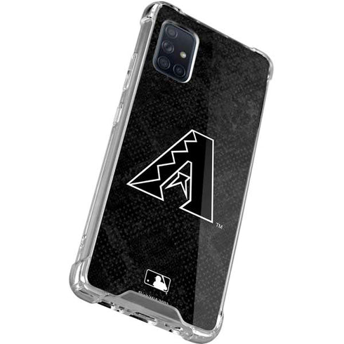 MLB Arizona Diamondbacks Dark Wash Galaxy A51 5G Clear Case