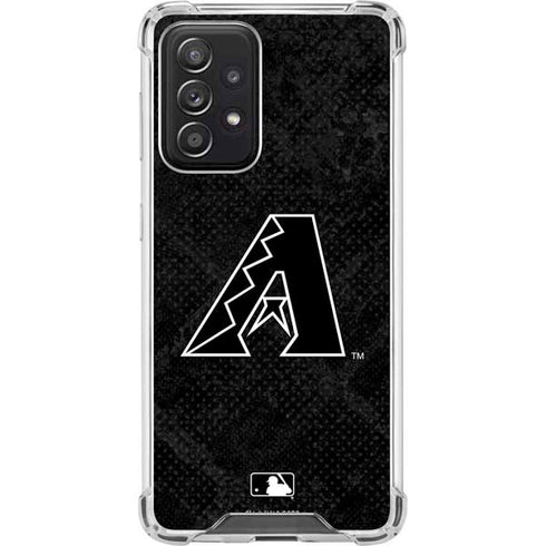 MLB Arizona Diamondbacks Dark Wash Galaxy A52 5G Clear Case
