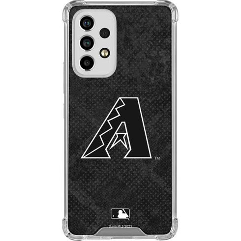 MLB Arizona Diamondbacks Dark Wash Galaxy A53 5G Clear Case
