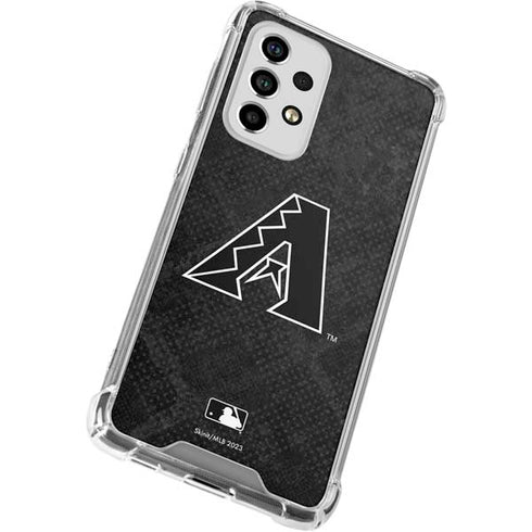 MLB Arizona Diamondbacks Dark Wash Galaxy A53 5G Clear Case