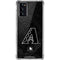 MLB Arizona Diamondbacks Dark Wash Galaxy Note20 5G Clear Case